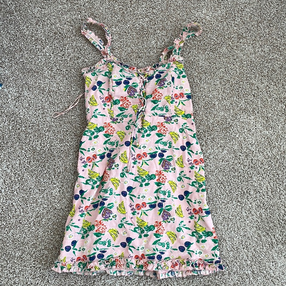 Urban Outfitters Pink Fruit Dress